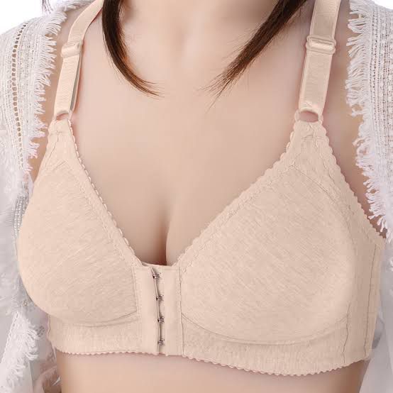 Front Open Padded Bra with hooks