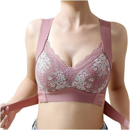 Our Front Hook Uplift Magic Lift 3D Support Pushup Seamless BRA