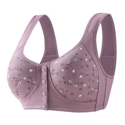 Front Open  Padded Bra with button