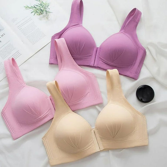 Front Open Padded Bra with hooks