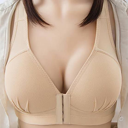 Front Open Padded Bra with hooks